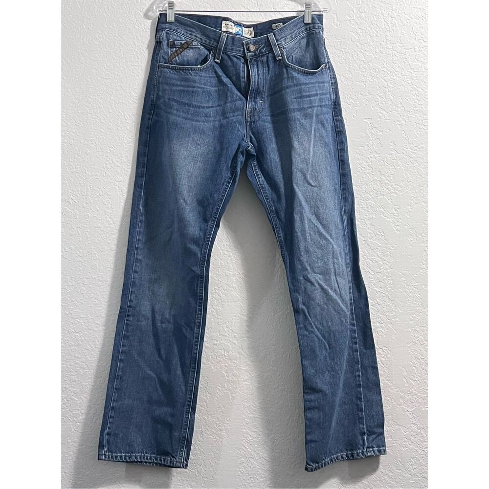 Ariat Men's Bootcut Jeans Blue Denim